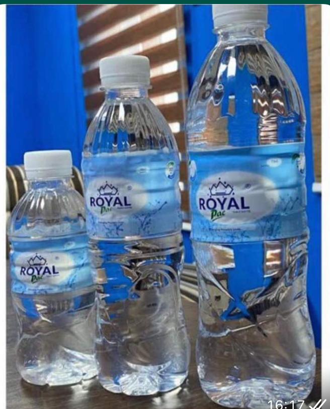 Royal Pac 75cl, 50cl and 35cl